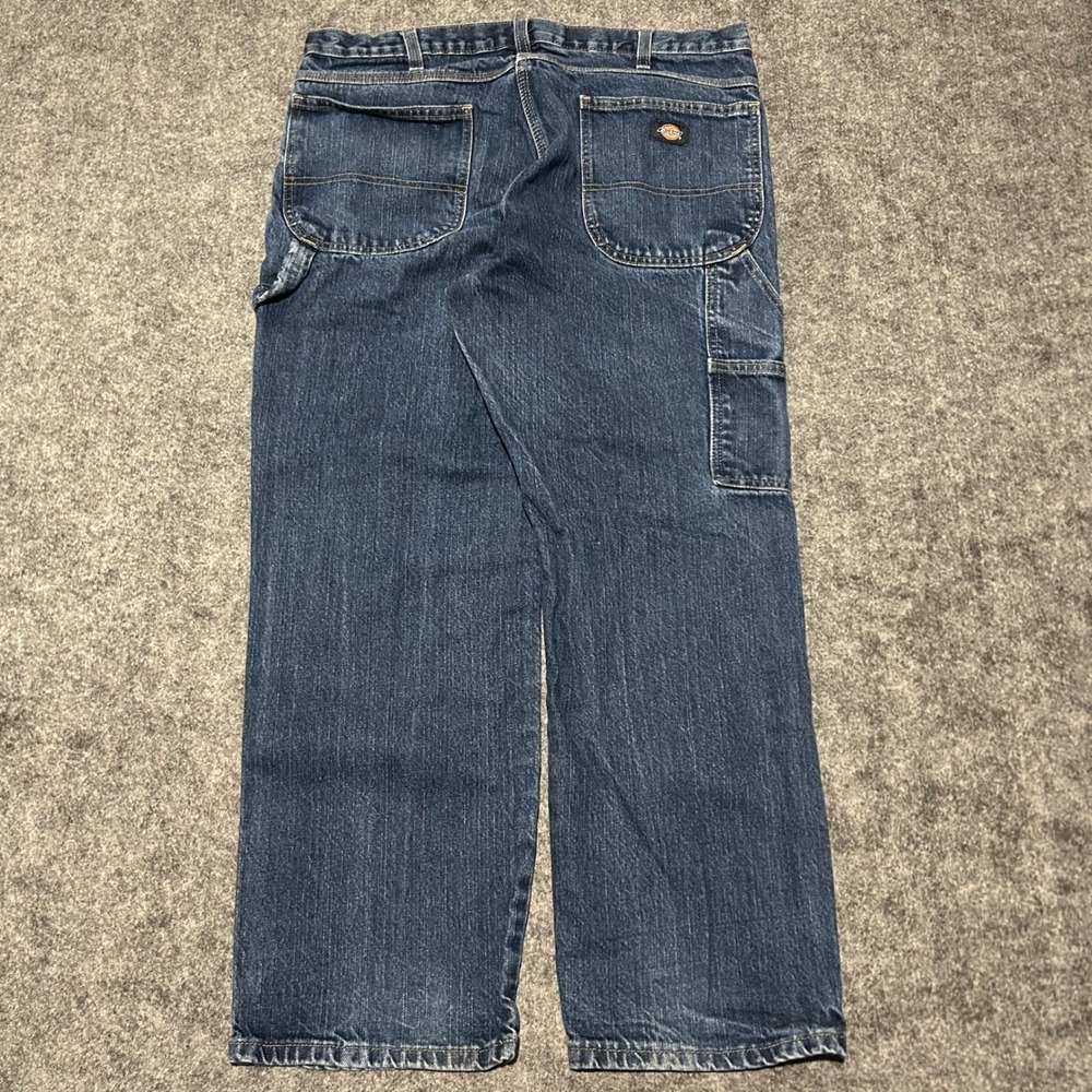 Dickies Carpenter Jeans Blue Denim Workwear Pants 36 x 30